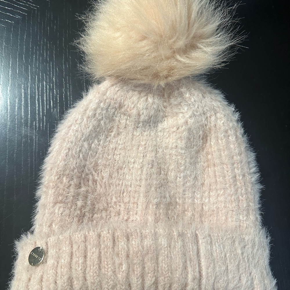 Express Super Soft Nylon/Acrylic Beanie with Pom Pom